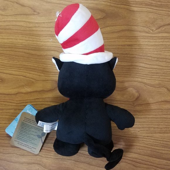 NWT Dr. Suess Cat in The Hat Stuffed Animal - Picture 2 of 7